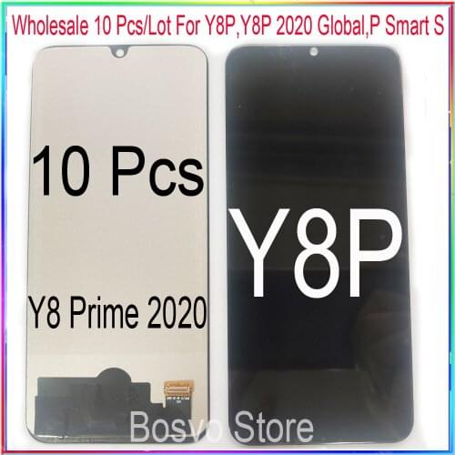 Wholesale 10 Pcs/Lot For Huawei Y8P LCD Display Screen With touch digitizer assembly Y8 Prime 2020 Global / P Smart S / Enjoy 10