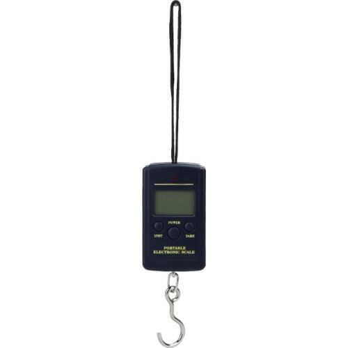 40kg /10g Mini Portable Electronic Scale Weight Luggage Scale Fishing LCD Digital Travel Hanging Balance Pocket Hook Scale Libra