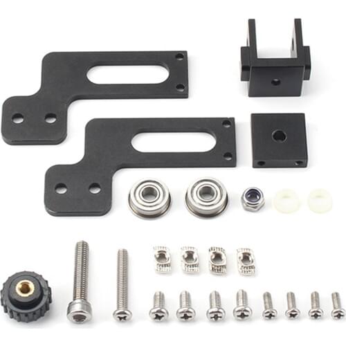 Rondaful 3D Printer Accessories Ender-3 XY Axis Synchronous Stretch Belt Gray Extruder Nut Upgrade Kit 2021 NEW