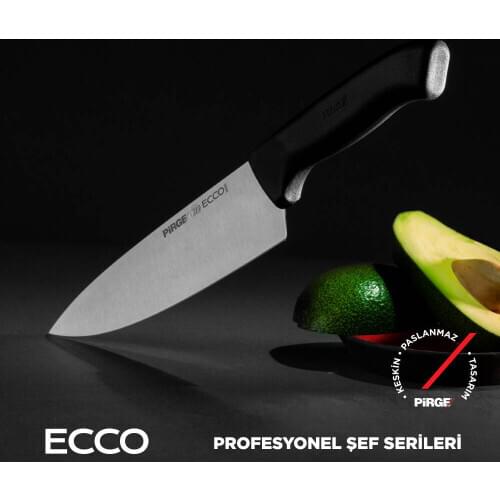 Pirge Steel Ecco Chef Knife sizes