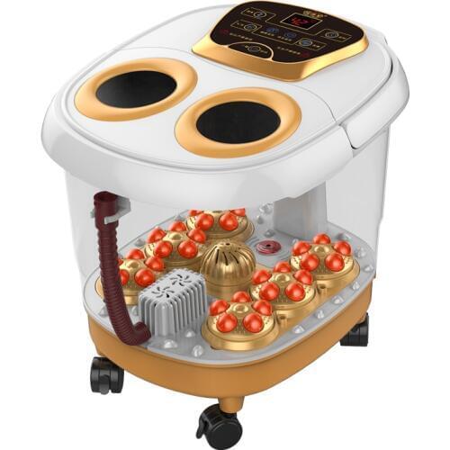Sauna foot bath automatic massage foot wash basin electric heating temperature foot bucket Foot soaking Barrel Full-automatic
