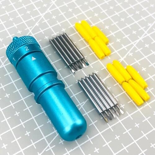 10pc 30 Degree Replaceable Plotter Blades Vinyl Cutter Knife for Cricut Cutting Plotter Engraving + 1pc Lastest Blade Holder