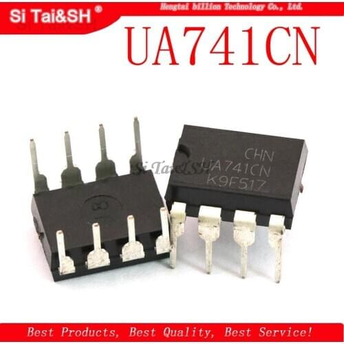 10PCS UA741CN UA741 DIP8 DIP UA741CP new original