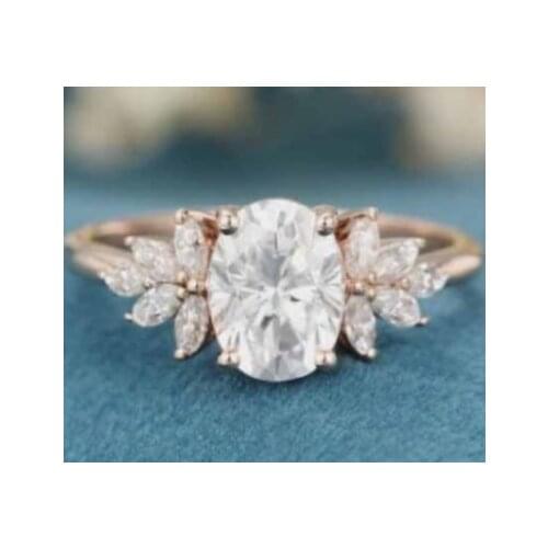 100% real 18k yellow gold and 2.5ct moissanite DVVS1