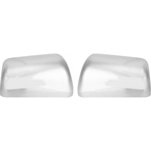 2Pcs Car Side Rear View Mirror Cover Mirror Cap Decoration Accessory Fit for F250 2008-2014 (Top) car styling
