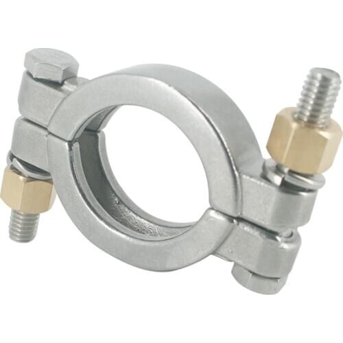 3" High Pressure Tri Clamp Clover SS304 Sanitary Pipe Fittings For 89mm OD Ferrule