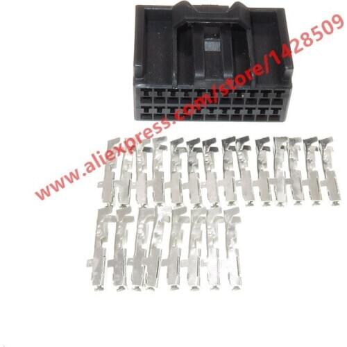 5 Sets 22 Pin/Way Female Automotive Wiring Harness Connector 22P Plug 7283-5834