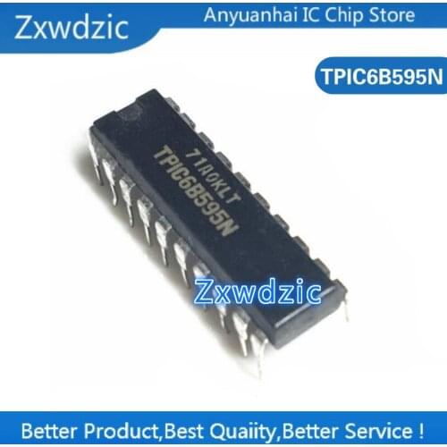 5PCS TPIC6B595N DIP20 TPIC6B595 DIP 6B595 DIP-20 new and original IC
