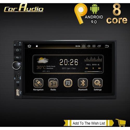 7 ”Car Radio Android 9 For Universal RAM 4GB Car Multimedia Video Player GPS DVR FM DAB WIFI