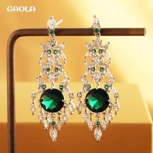 Noble Temperament Jewelry Earrings for Wonmen Noble Elegant Luxury Earrings Wedding Gifts Popular Fashion Accessories