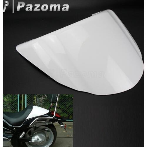 Pazoma White Motorcycle Rear Seat Cover Cowl Plastic Tail Cover Rear Fairing for Suzuki Boulevard M109R Boulevard M109 2006-2013