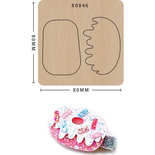 Hand-made Cut Mold Diy Die Cutting Plates Tool Die Making Decor Supplies Dies Template Donuts Suitable For Big Shot Machines