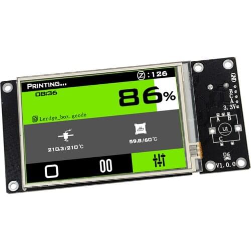 ARM 32bit Controller 3.5'' TFT High-resolution Color Touch Screen 480*320 Module speed hardware SPI for LERDGE 3D Printer Parts