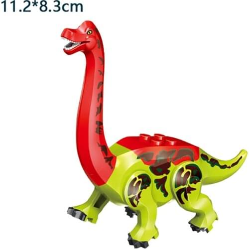 [MOC Hub] Jurassic Dinosaur Building Blocks Toys Park Compatible Major Brand Gifts Simulation Animal Rex Raptor