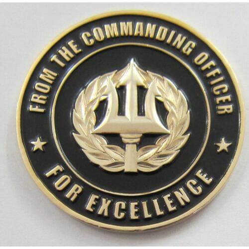 Wholesale Custom 3D Painted Gold Coin Zinc Alloy Coin