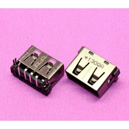 YuXi New arrivals For Lenovo Laptop Short body type 10mm USB Jack 90 degree DIP USB Connector usb 2.0
