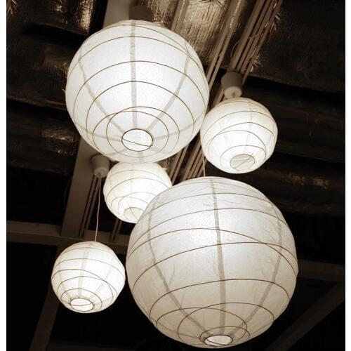 1PC 8"10"12"14"16"Beige White Round Chinese Paper Lantern Wedding Party Supplies Home Decor Wedding Favors Holiday wish Lanterns