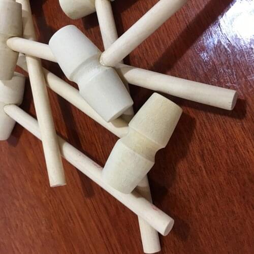 20 Pieces Mini Wooden Hammer Wood Mallets for Seafood Lobster Crab Leather Crafts Jewelry Crafts Wood Craft Wood Craft Tools