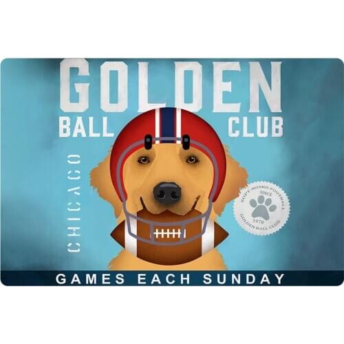 Retro Rugby Dog Pattern Laptop Case For MacBook Retina Air 11 12 13.3 New Pro 15.4 16 inch Cover shell