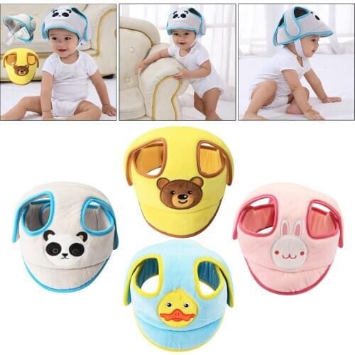 Breathable Infant Toddler Baby Safety Headguard Anti-fall Head Protective Cap