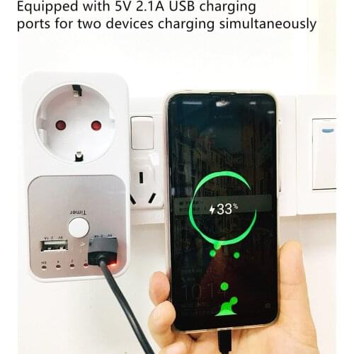 Electrical Outlet Plug Timer Socket Countdown Smart Time Setting Swtich Timer Control Socket Electronic Digital Timer Switch