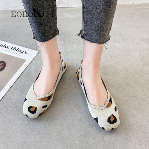 EOEODOIT Women's Ballet Flats With Heels