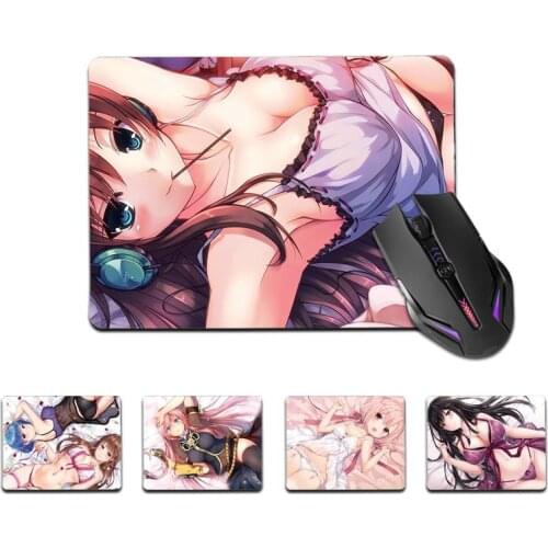 FHNBLJ High Quality Sexy Anime Girls mouse pad gamer play mats Top Selling Wholesale Gaming Pad mouse