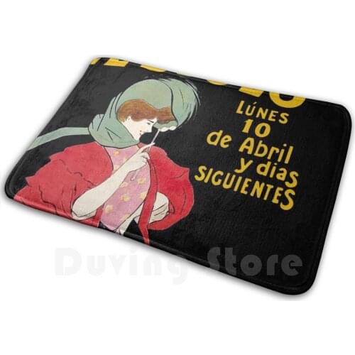 Grandes Almacenes El Siglo By Leonetto Cappiello Mat Rug Carpet Anti-Slip Floor Mats Bedroom Grandes Almacenes El Siglo Leonetto