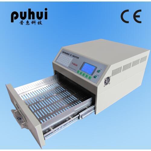 Infrared IC Heater Desktop Reflow Oven BGA SMD SMT Rework Sation Reflow Wave Oven PUHUI T-962A