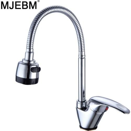 New Arrival Kitchen Faucet Mixer Cold and Hot Kitchen Tap Single Hole Water Tap Zinc alloy torneira cozinha 1 SET