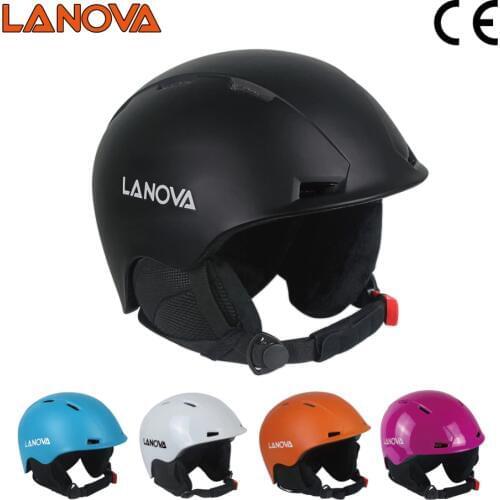 LANOVA brand professional ski helmet adult ski helmet man skating / skateboard helmet multicolor snow sports helmets