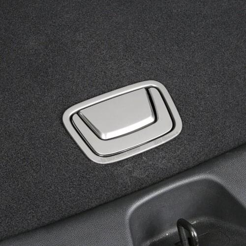 Lsrtw2017 Car Rear Trunk Switch Handle Panel Cover Trim Decoration for Cadillac Xt4 2018 2019 2020 2021 Accessories Auto Decor