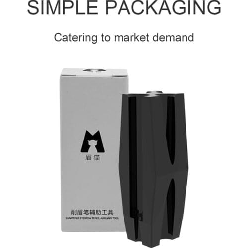 Microblading Simple Edition 3 Colors Eyebrow Pencil Sharpener Sharpening Tip Thin Tools For Semi Permanent Makeup Profiler Pen