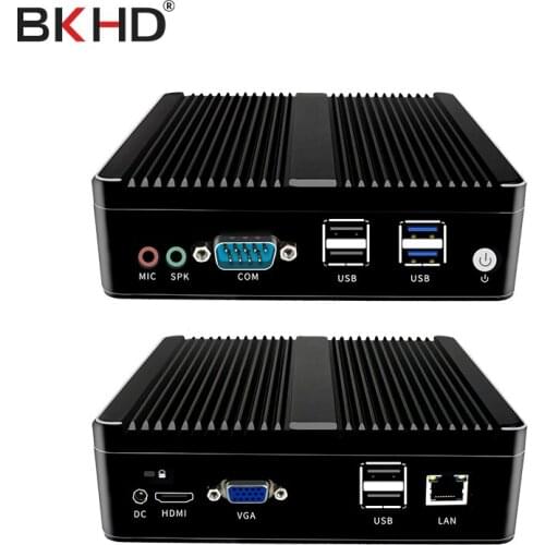 Intel Celeron J1900 j2900 N2815 32GB 128GB 1LAN 1COM Firewall Mini PC minicomputer