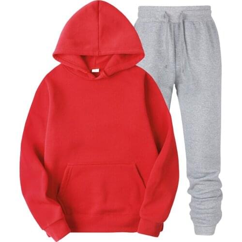 Men sport suit 2019 Mens Hoodie Sports Suit Mens and Womens Hoodies Sweaters Pants Pants Set Men Sets