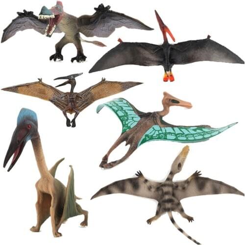 New Dinosaur Toys for Kids Jurassic Dinosaur World Pterosaur Action&Toy Figures Simulated Animal Toy Model for Kids Hand Puppet