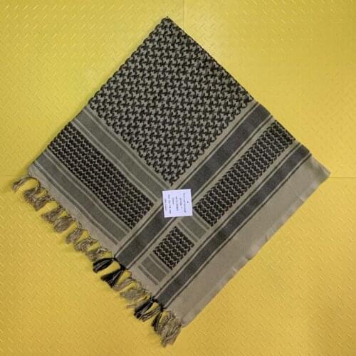 New Military Tactical Scarf Outdoor Arab Keffiyeh Shemagh Scarves With Tassel Desert Scarf Army Headshawl Outdoor accessory