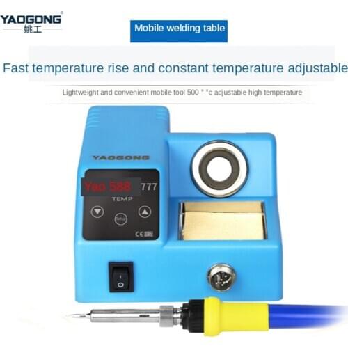 Welding Tool Soldering Station Iron Home Digital Display Lead-free Antistatic Yaogong 777 Constant Temperature Adjustable