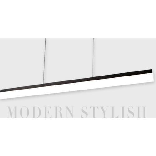 Modern Office Lights Meeting Conference Room Light Simple Acrylic Light Wave Led Chip Light The Bar Restaurant Coffee Shop Led