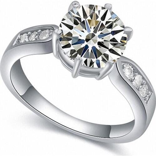 TRACYSWING Real Austrian Crystals Brand AAA Zirconia Micro Inlays Fashion Ring for women New Geometric Th-110014