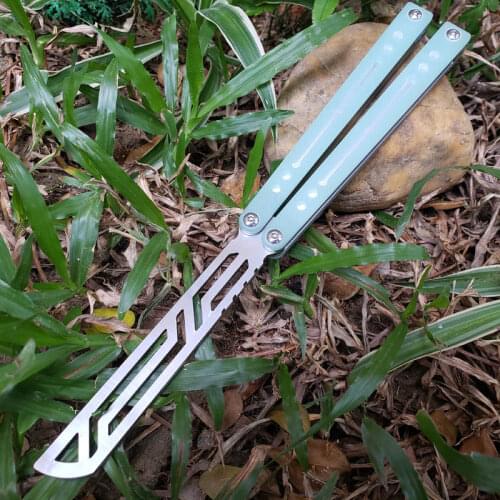 THEONE Nautilus high end jade handle trainer practice flail Integrated aluminum+ G10 EDC extremetribes