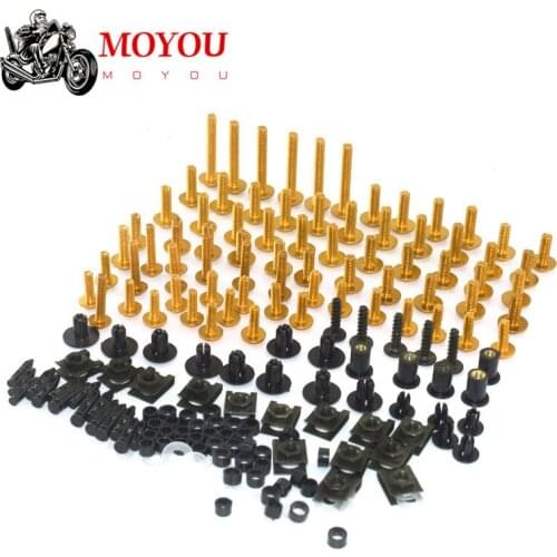Motorcycle Custom Fairing Screw Bolt Windscreen Screws For YAMAHA FZ1 FZ6 FZ8 XJ6 YZF R1 R3 R6 R15 R25 R125 XJR1300 XJR1200