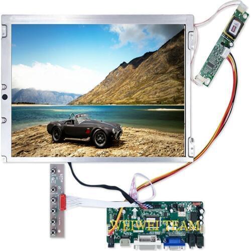 12.1 Inch 800X600 Display Screen LQ121S1DG31 TFT LCD Panel M.NT68676.2 LCD Controller Board +DVI+VGA Audio PC