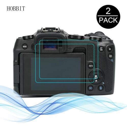 2pcs For Canon EOS RP Digital Camera LCD Anti-Scratch Water-proof Film 2.5D 9H Clear Tempered Glass Screen Protector EOS RP