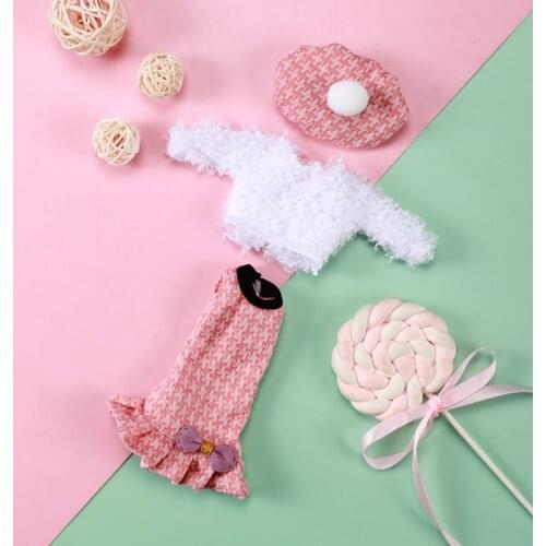 30cm yi sweet doll clothes girl toy doll clothes 1/6 BJD small doll clothes