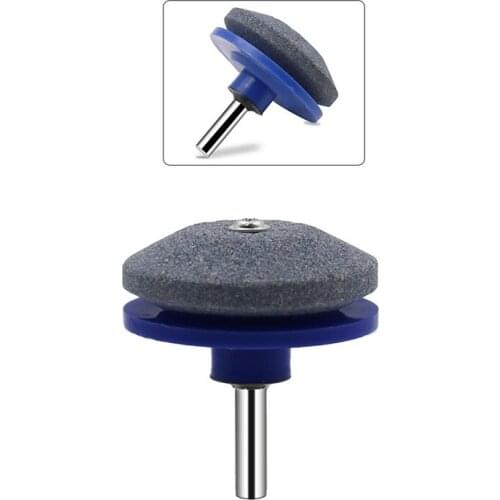 50mm Lawn Sharpener Lawn Mower Blade Sharpener Universal Grinding Rotary Drill Cutting Grinding Head