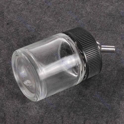 Airbrush Glass Bottle Jar Standard Air Brush Suction Lid Pump Spray Top