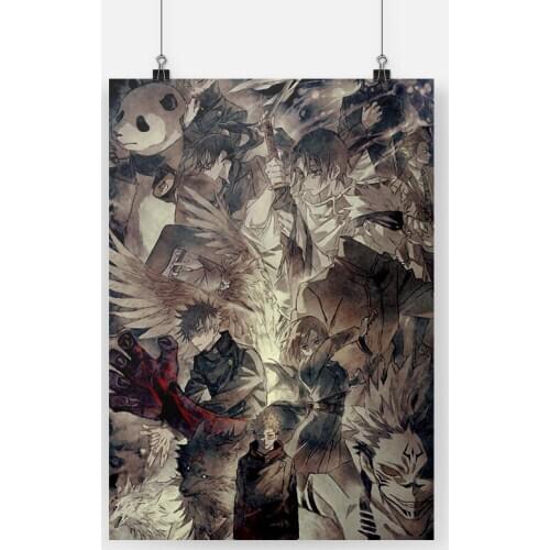 Jujutsu Kaisen anime canvas painting decor wall art pictures bedroom study home living room decoration prints poster