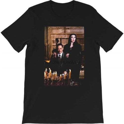 Cara Mia Mon Cher Quotes Addams Family Values Horror Tv Movie Morticia Addams Gift for Men Women Girls Unisex T-Shirt