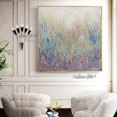 Knife Abstract Handmade Oil Paintings On Canvas Art Canvas Painting Wall Art Living Room Home Decoration No Framed